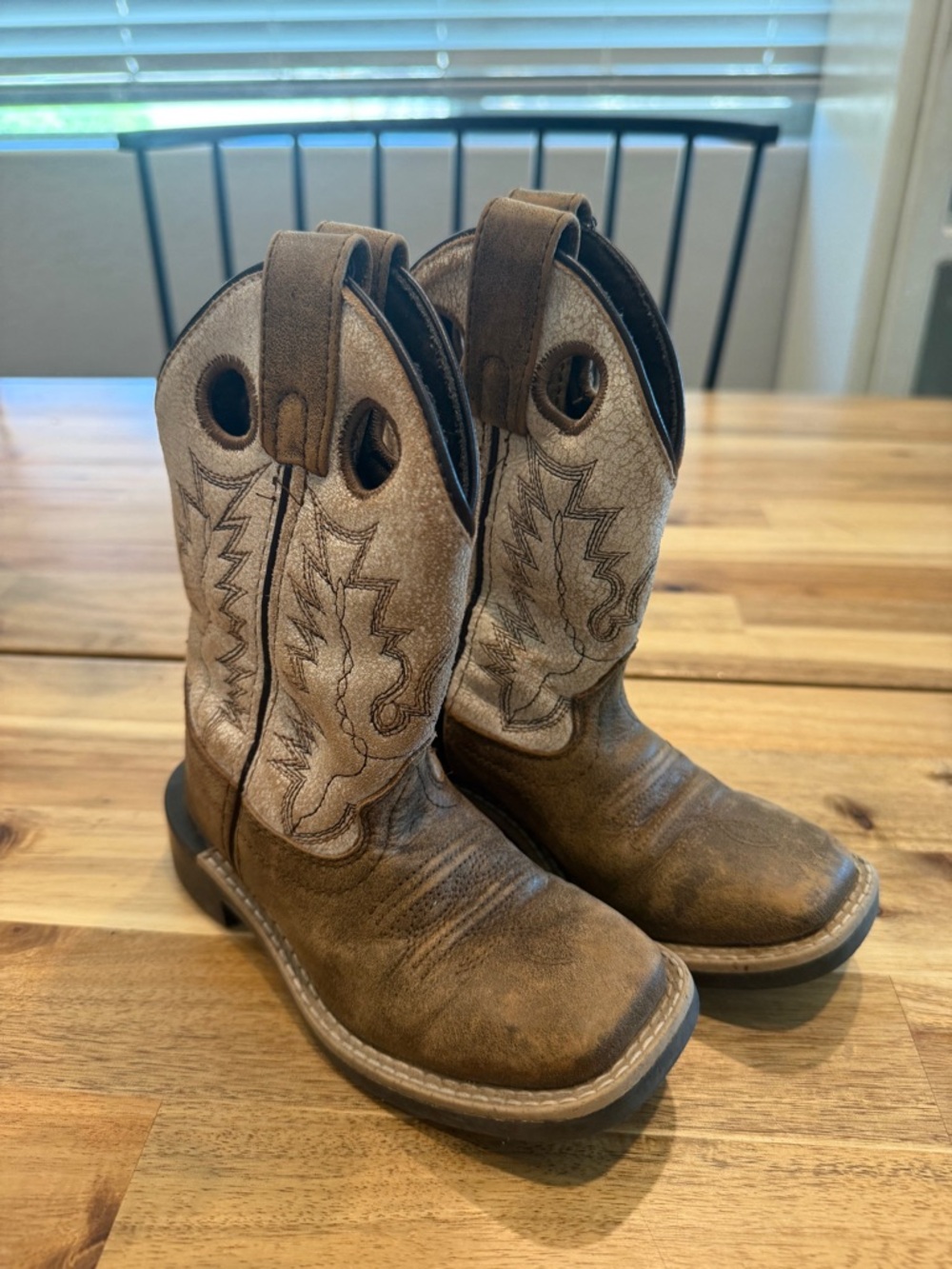 Kids Brown Cody James Western Cowboy Boots